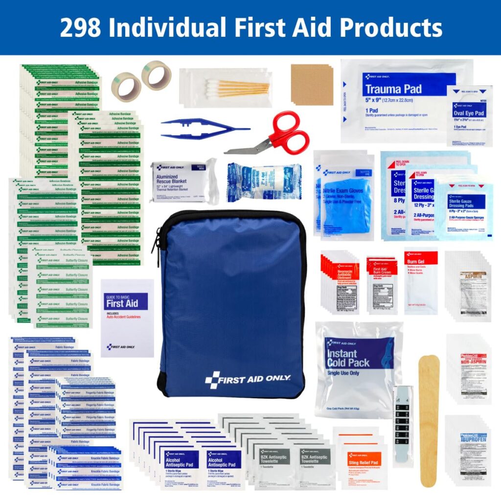 First Aid Only 299 Piece All-Purpose First Aid Emergency Kit (FAO-442)