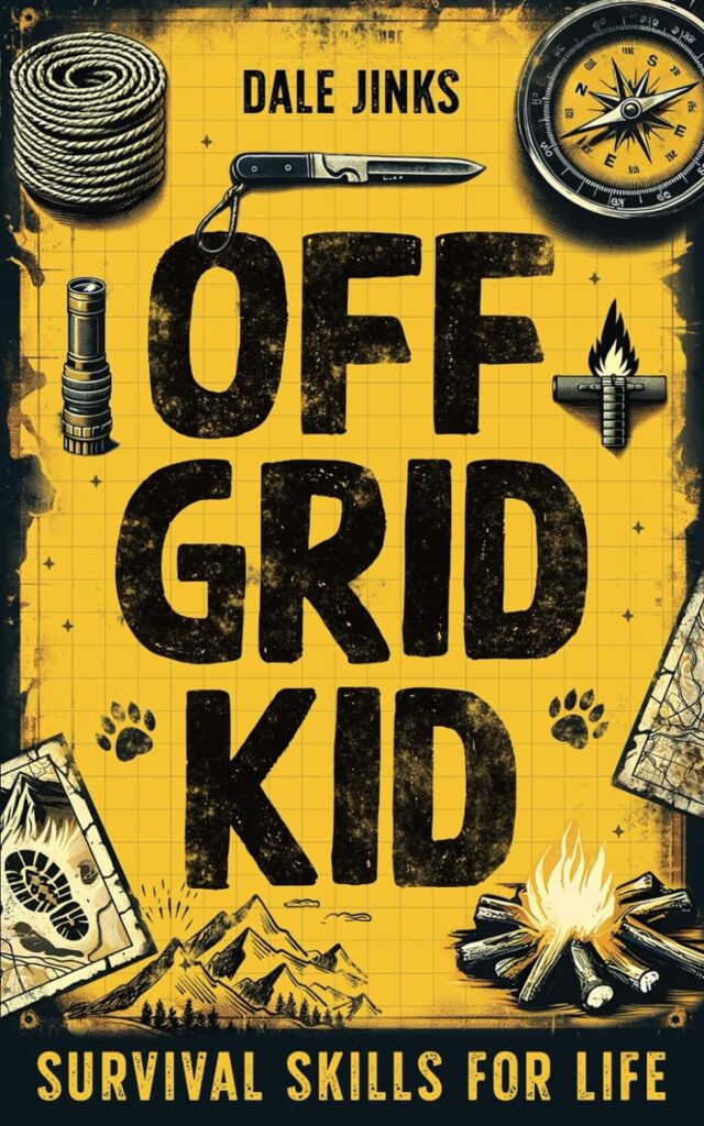 Off Grid Kid: Survival Skills For Life: An Interactive Outdoor Survival Guide For Kids on Making Fire, Building Shelters, Foraging Wild Food and Improving Mindset     Paperback – November 18, 2023