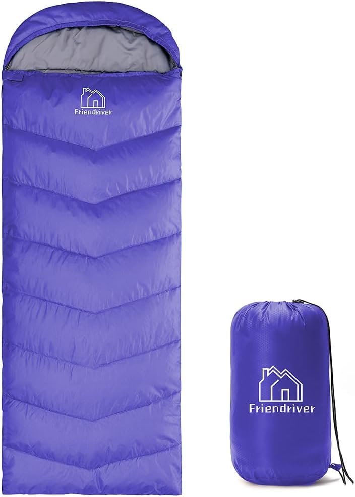 XL Size Upgraded Version of Camping Sleeping Bag 4 Seasons Warm and Cool, Lighter Weight, Adults and Children Can Use Waterproof Camping Bag, Travel and Outdoor Activities