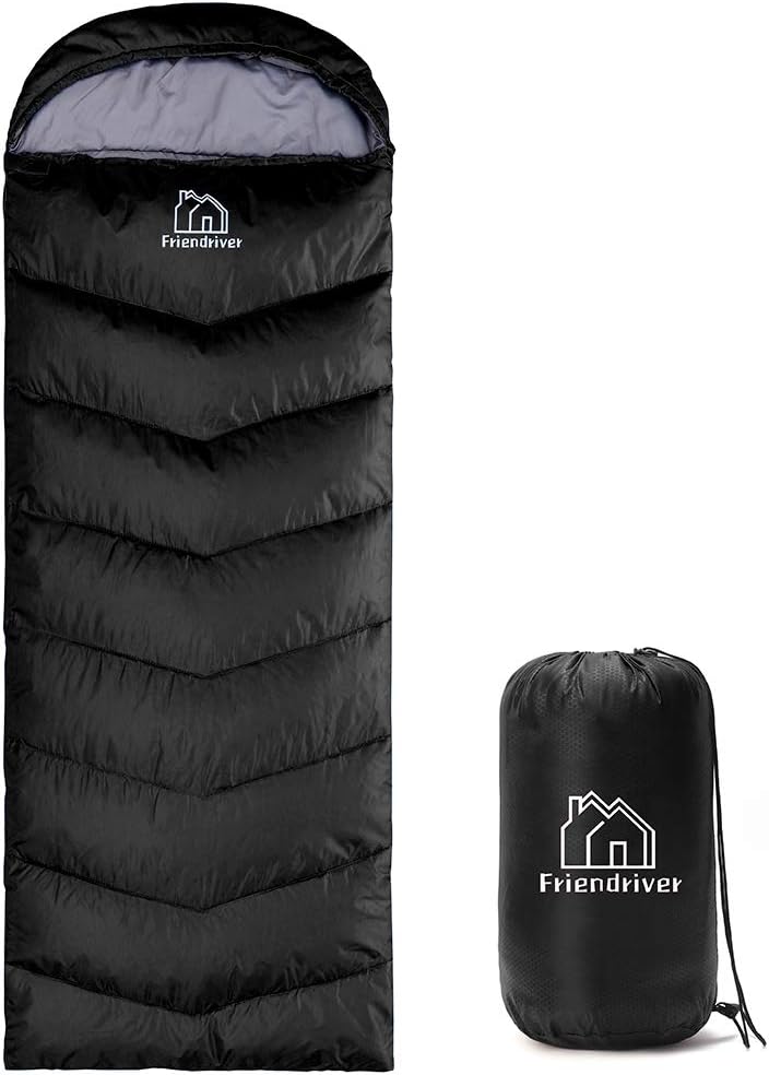 XL Size Upgraded Version of Camping Sleeping Bag 4 Seasons Warm and Cool, Lighter Weight, Adults and Children Can Use Waterproof Camping Bag, Travel and Outdoor Activities