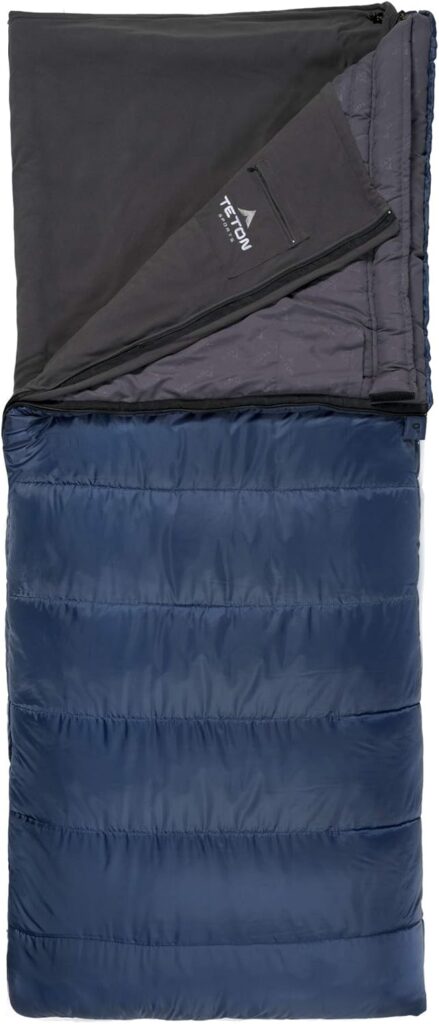 TETON Sports -10 Degree and 0 Degree Sleeping Bag for Adults, Great for All Weather Camping, Hunting, Versatile Outdoor Sleeping Bag, Lightweight, Warm, Comfortable, Compression Sack Included