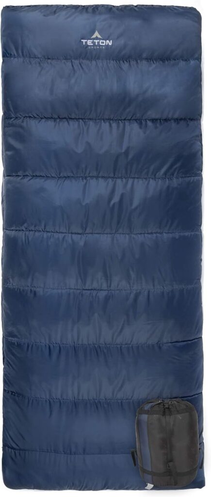 TETON Sports -10 Degree and 0 Degree Sleeping Bag for Adults, Great for All Weather Camping, Hunting, Versatile Outdoor Sleeping Bag, Lightweight, Warm, Comfortable, Compression Sack Included