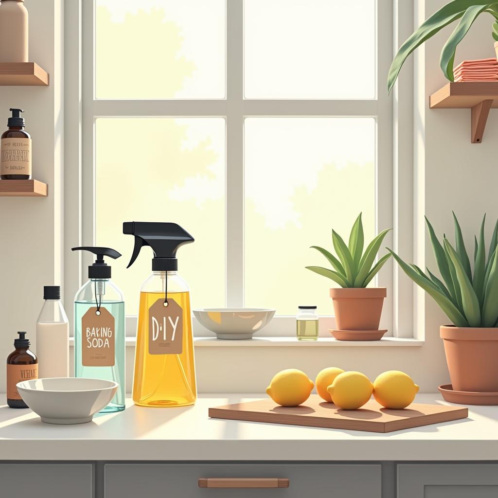 Hey there! If you're looking to reduce your exposure to harsh chemicals in your home, making your own natural cleaning products is a great place to start. With just a few simple ingredients like vineg...