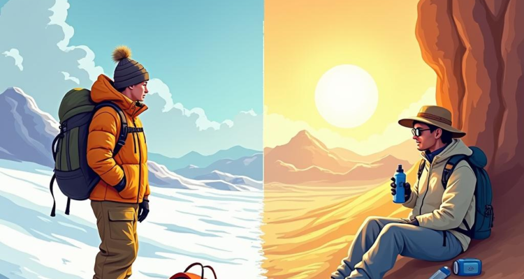 Welcome to a guide on how to survive in extreme cold or hot environments! Whether you find yourself in the freezing temperatures of winter or the scorching heat of summer, it's essential to know how t...